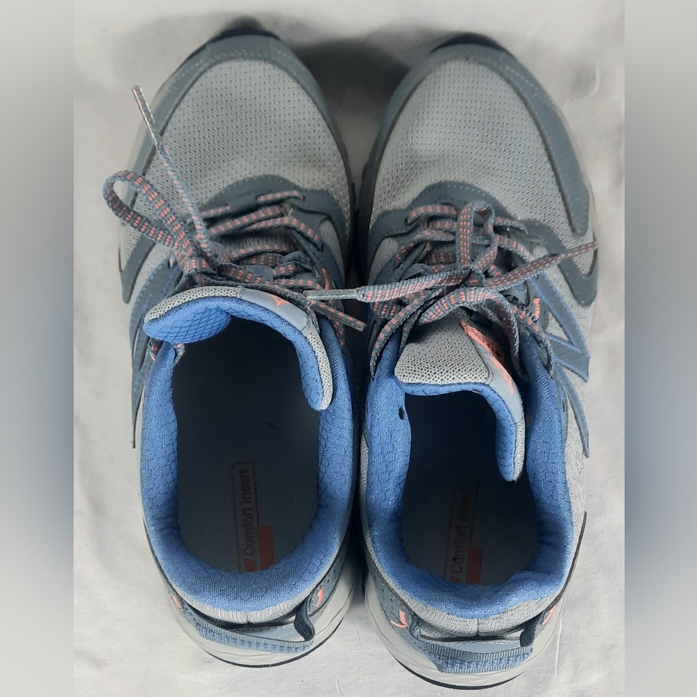 New Balance Women's 410 V7 Trail Running Shoes Size 9.5 WT410LG7 Blue Gray - Picture 8 of 12
